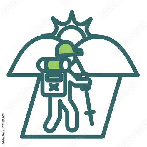 Hiking Icon
