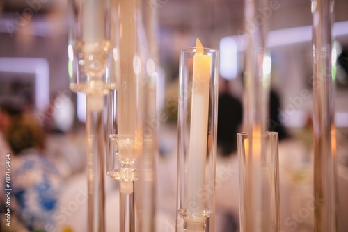 świeczki ze świecami photo