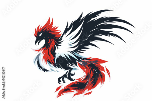 Illustration of Phoenix shown on white background © Gmbr_bmny