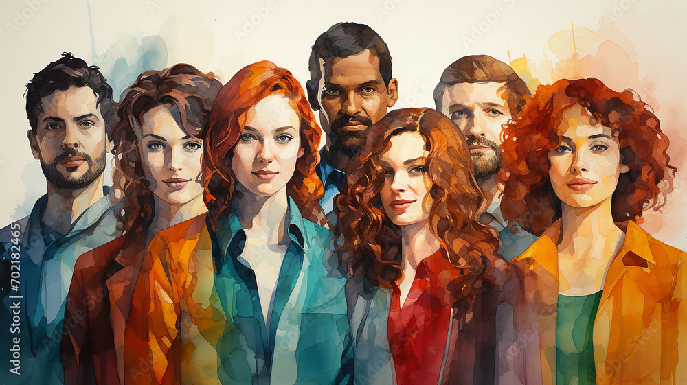 background texture multicultural group of people illustration background texture multicultural group of people illustration