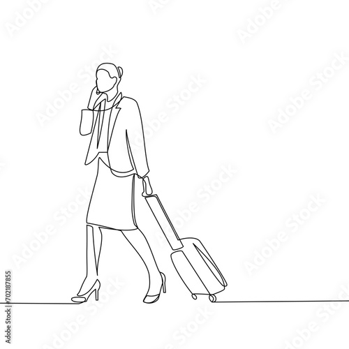 Woman with a bag