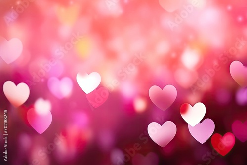 Valentine Heart Abstract Pink Background valentine's day wallpaper Heart holiday backdrop