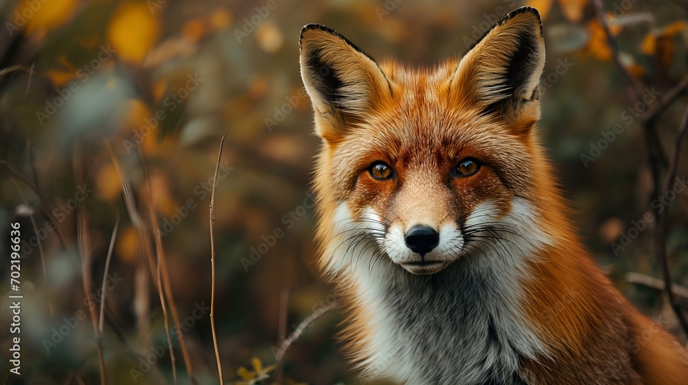 Fototapeta premium red fox cub