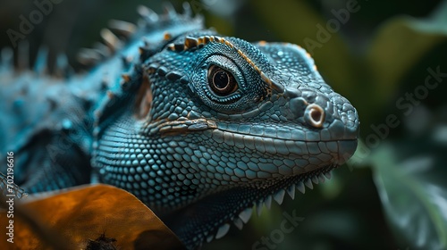 iguana on a branch