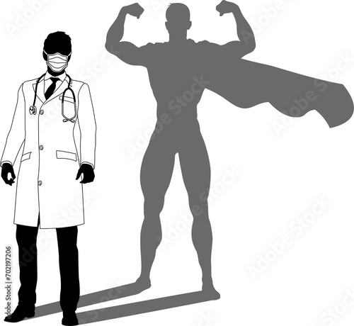 Superhero Doctor With Super...