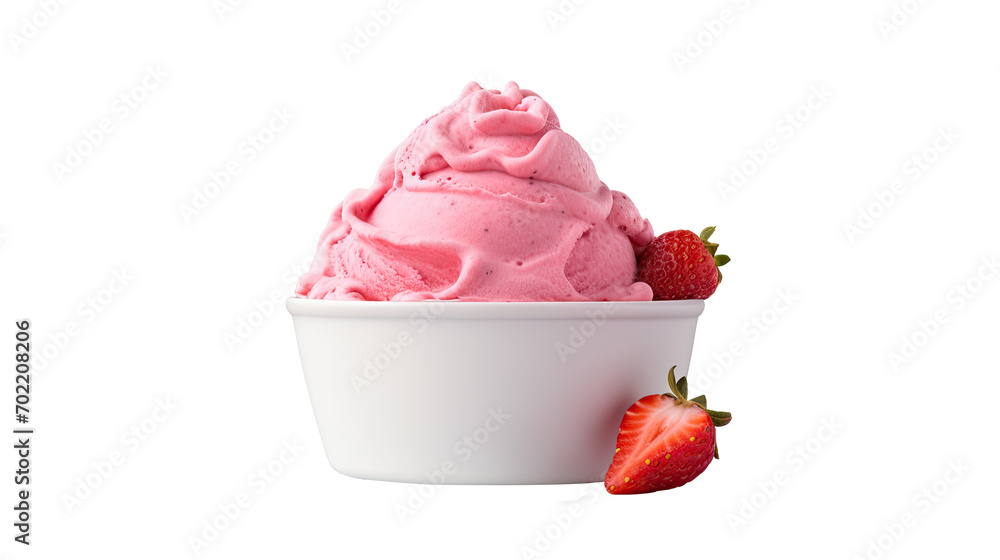 strawberry ice cream on white isolated on clear png background and transparent background. food drink and dessert concept for cafe and restaurent, AI generative.
strawberry ice cream on white isolated on clear png background and transparent background. food drink and dessert concept for cafe and restaurent, AI generative.