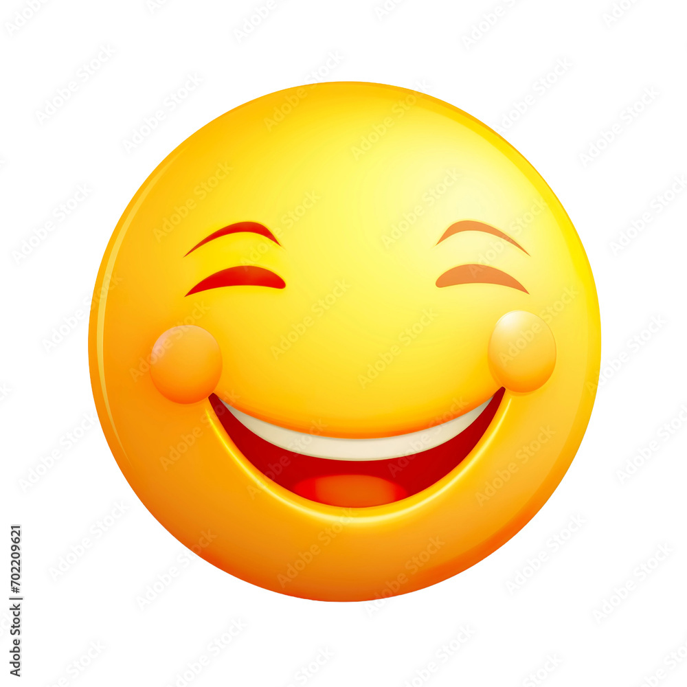 Fototapeta premium 3d smiley face