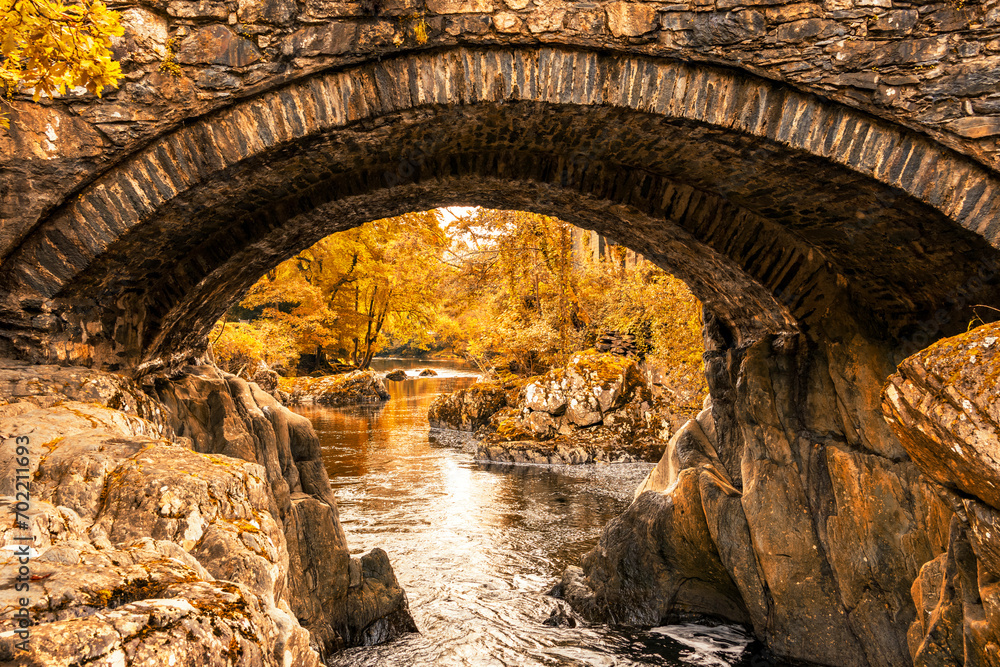 River Conwy Betws-y-Coed North Wales River Conwy Betws-y-Coed North Wales