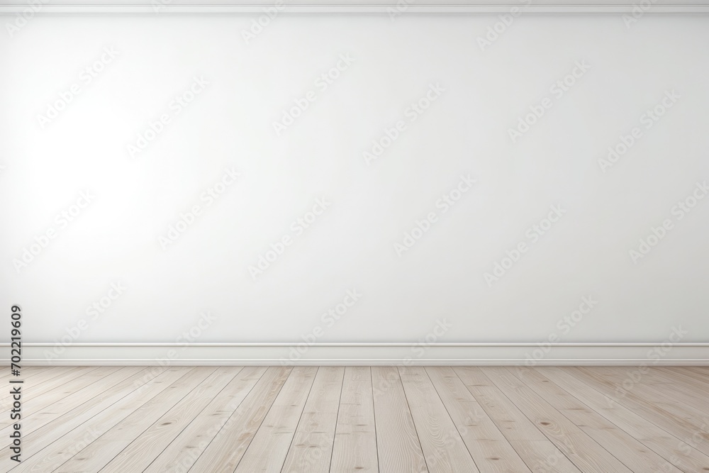 Empty new flat with fresh painted colorful wall in an empty room. Generative Ai. Empty new flat with fresh painted colorful wall in an empty room. Generative Ai.