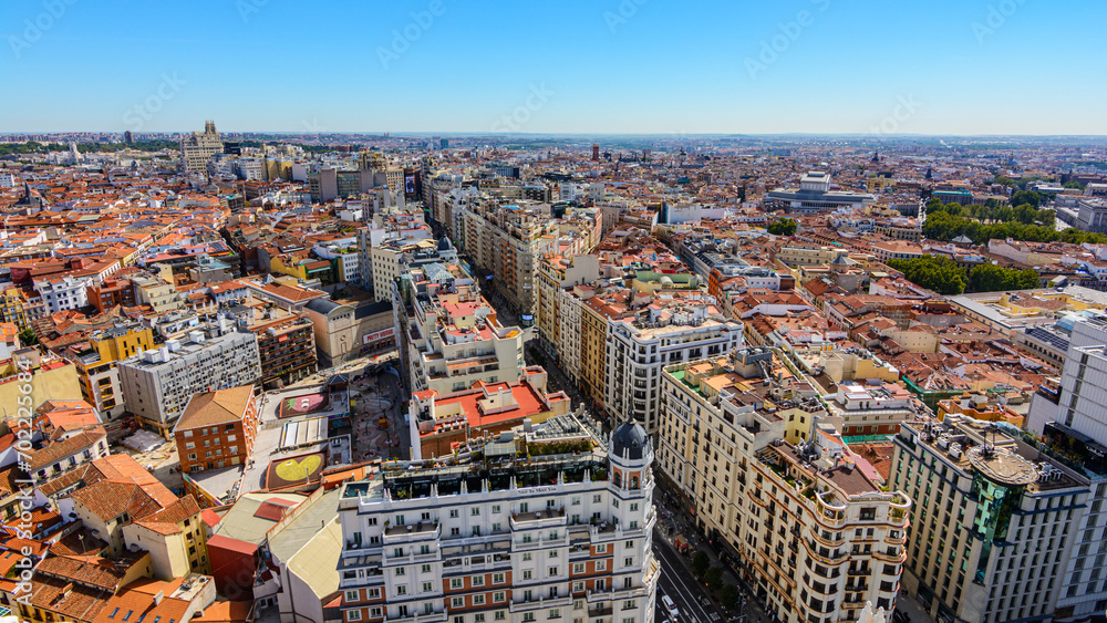 Madrid Urban City View