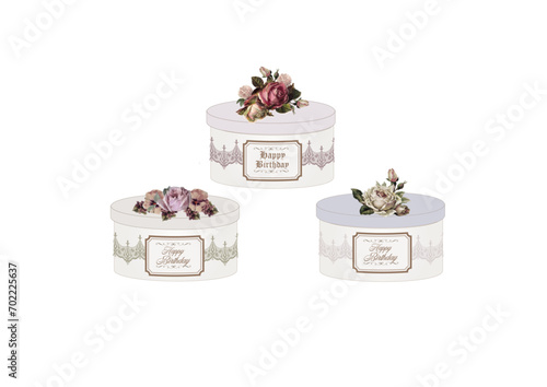 ラウンドBOXセット