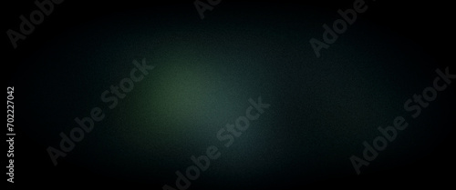 Dark gray green emerald ultrawide gradient grainy premium background. Perfect for design  banner  wallpaper  template  art  creative projects  desktop. Exclusive quality  vintage style of the 70s  80s