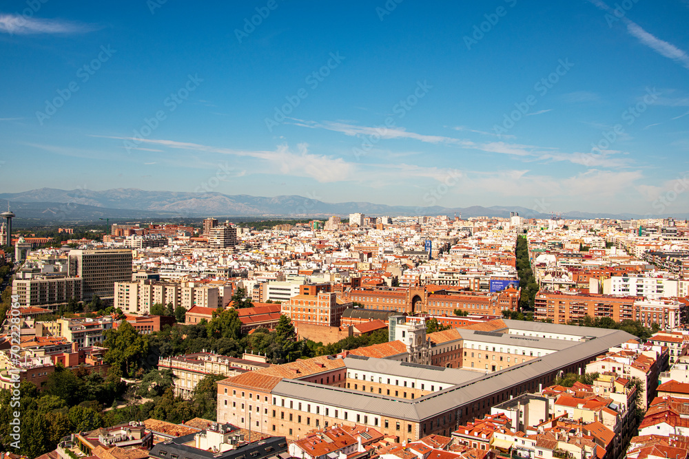Fototapeta premium Madrid Spain Urban City view