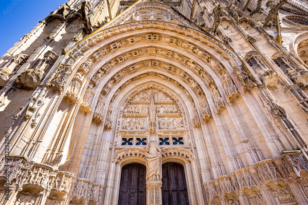 Cathedral Saint Stephen, Bourges, France, exteriors