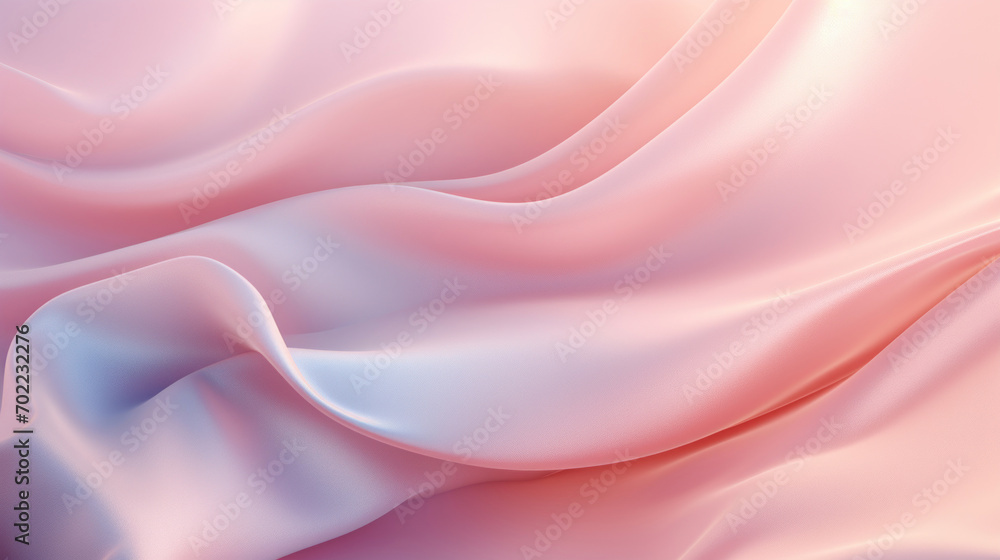 Soft pink satin fabric flowing in gentle waves, creating a delicate and romantic visual texture ideal for backgrounds. Soft pink satin fabric flowing in gentle waves, creating a delicate and romantic visual texture ideal for backgrounds.