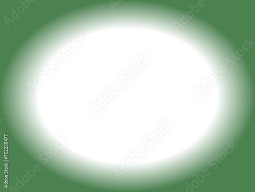 Green circle background.