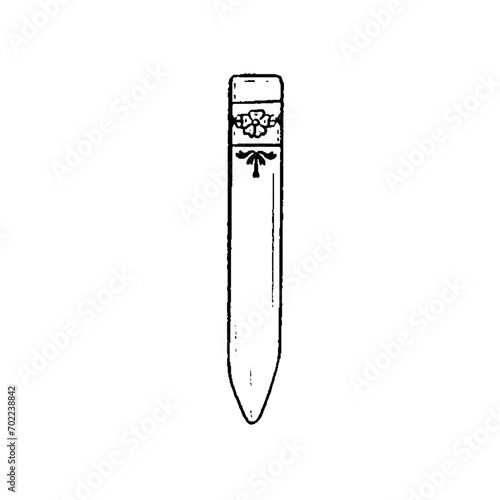 Paper tool for book binding  - Vector