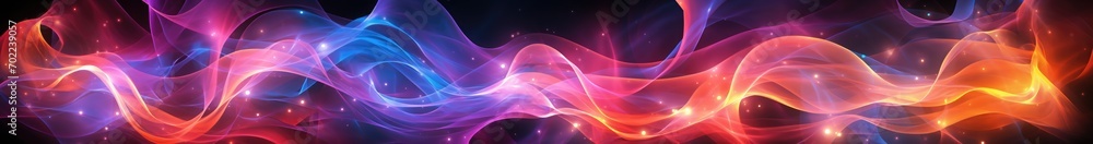 Abstract neon lights background.