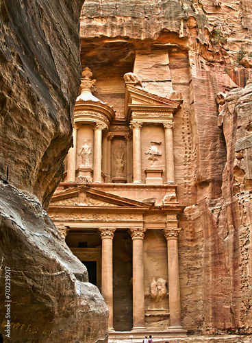 Jordan, Petra, city entrance 