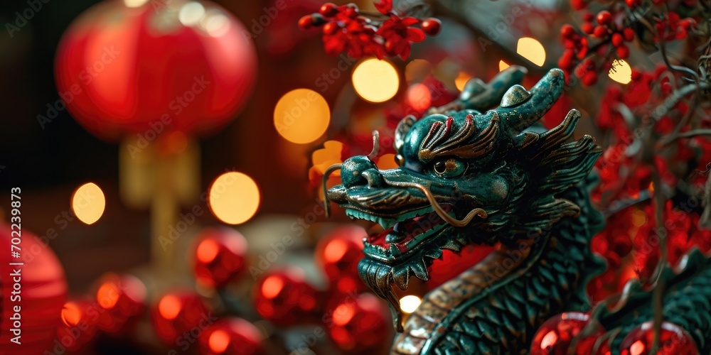 Happy new year 2024 year of the dragon. Chinese new year of the dragon