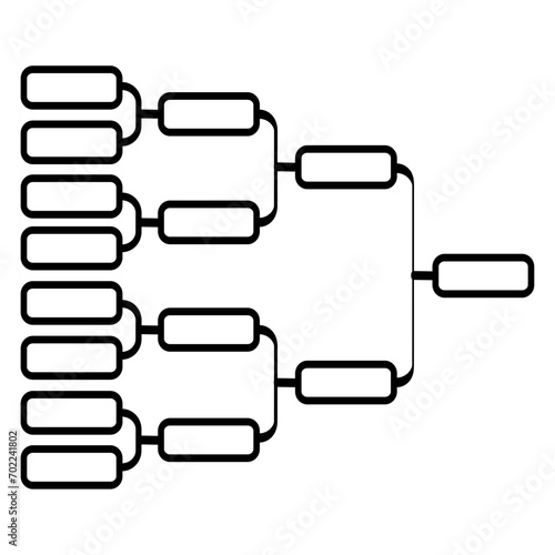 Tournament bracket Template 