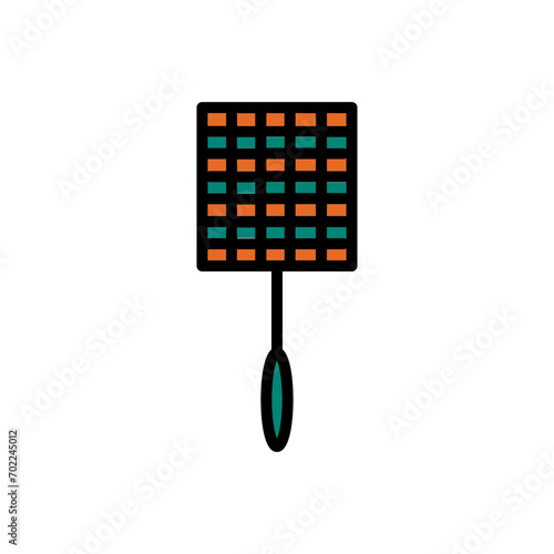 Fish Fishing Net Filled Outline Icon