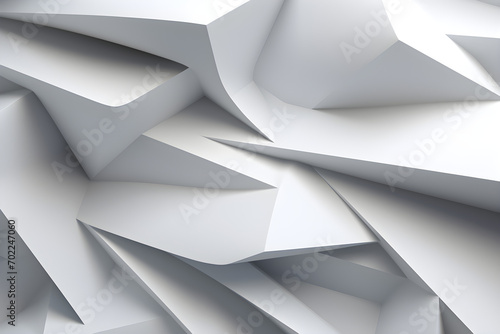 Abstract white and grey geometric 3d background, Abstract 3d white background, organic shapes seamless pattern texture.