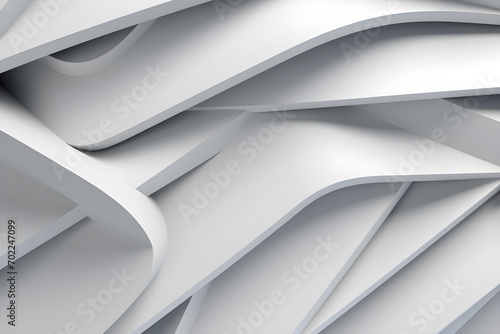 Abstract white and grey geometric 3d background, Abstract 3d white background, organic shapes seamless pattern texture.