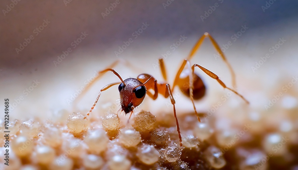 Micro Marvel: A Captivating Close-Up Portrait Unveiling the Exquisite World of a Tiny Ant Micro Marvel: A Captivating Close-Up Portrait Unveiling the Exquisite World of a Tiny Ant