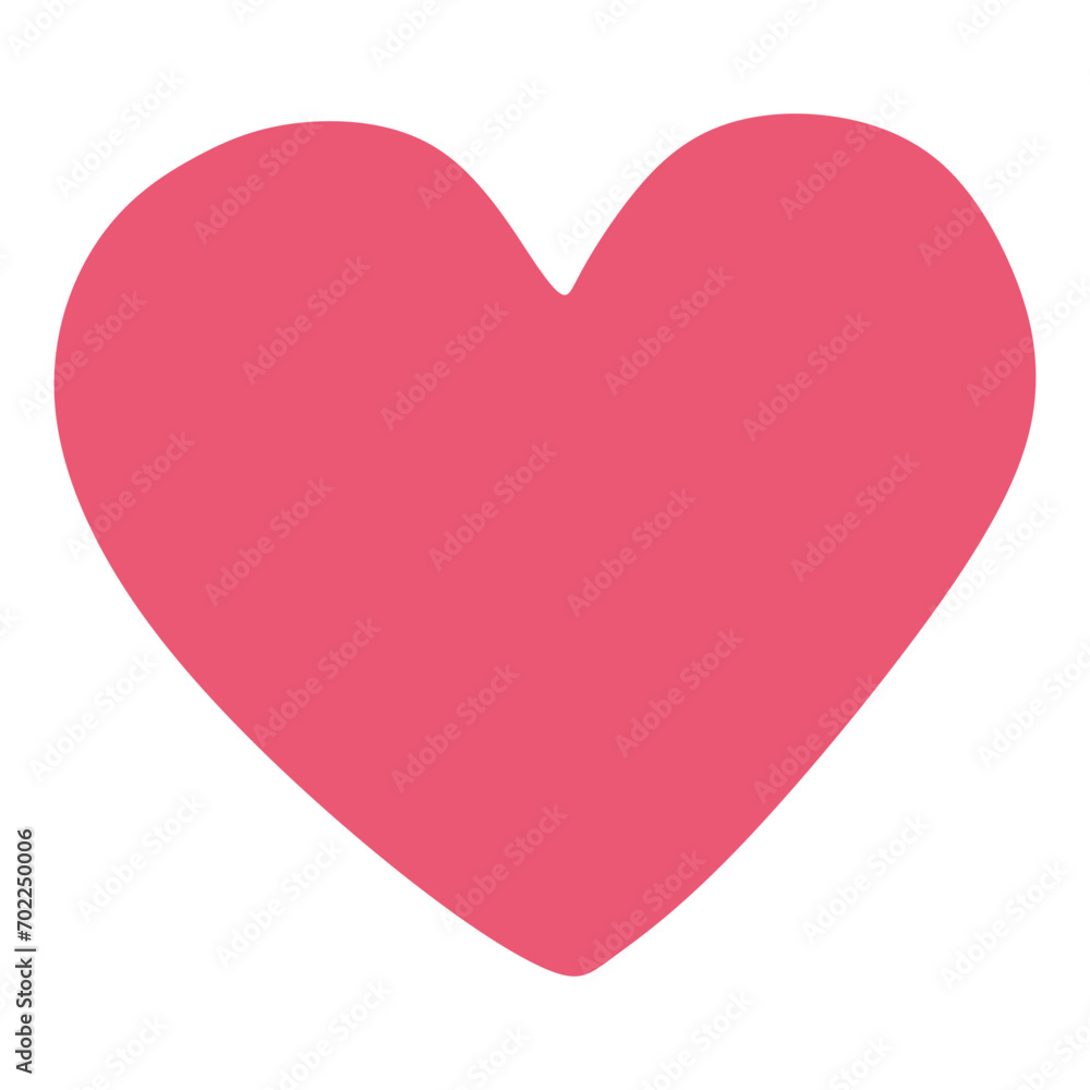 Pink Heart shape icon. Vector Sticker Isolated on white background. Love symbol. Simple Illustration for Card, Valentines day Design Graphic, Romantic Sign. Pink Heart shape icon. Vector Sticker Isolated on white background. Love symbol. Simple Illustration for Card, Valentines day Design Graphic, Romantic Sign.
