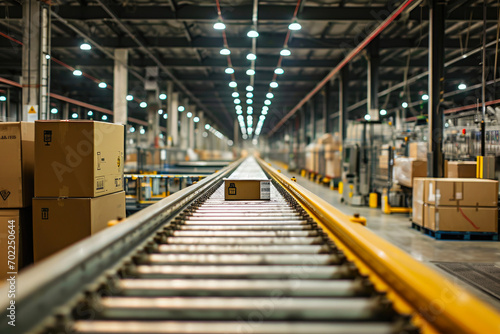 Automated Warehouse Logistics © Andrii 