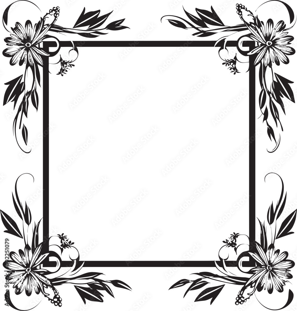 Subtle Grandeur Artistic Decorative Frame in Vector Black Edgy Elegance Vector Black Frame Logo Icon Design Subtle Grandeur Artistic Decorative Frame in Vector Black Edgy Elegance Vector Black Frame Logo Icon Design