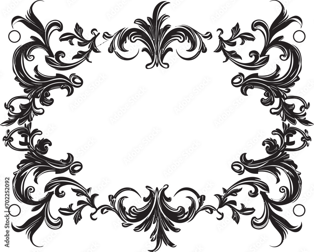 Dynamic Simplicity Vector Black Frame Logo Icon Design Abstract Intricacy Artistic Decorative Frame Vector Dynamic Simplicity Vector Black Frame Logo Icon Design Abstract Intricacy Artistic Decorative Frame Vector