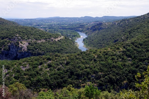River Ardeche in the south east of France, in Europe © Pascal RATEAU