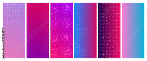 Abstract gradient geometric background with squares