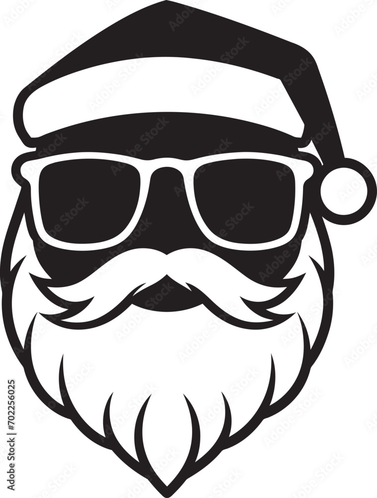 Cool Yule Icon Cool Vector Black Santa Iced Out Santa Appeal Vector Black Cool Cool Yule Icon Cool Vector Black Santa Iced Out Santa Appeal Vector Black Cool