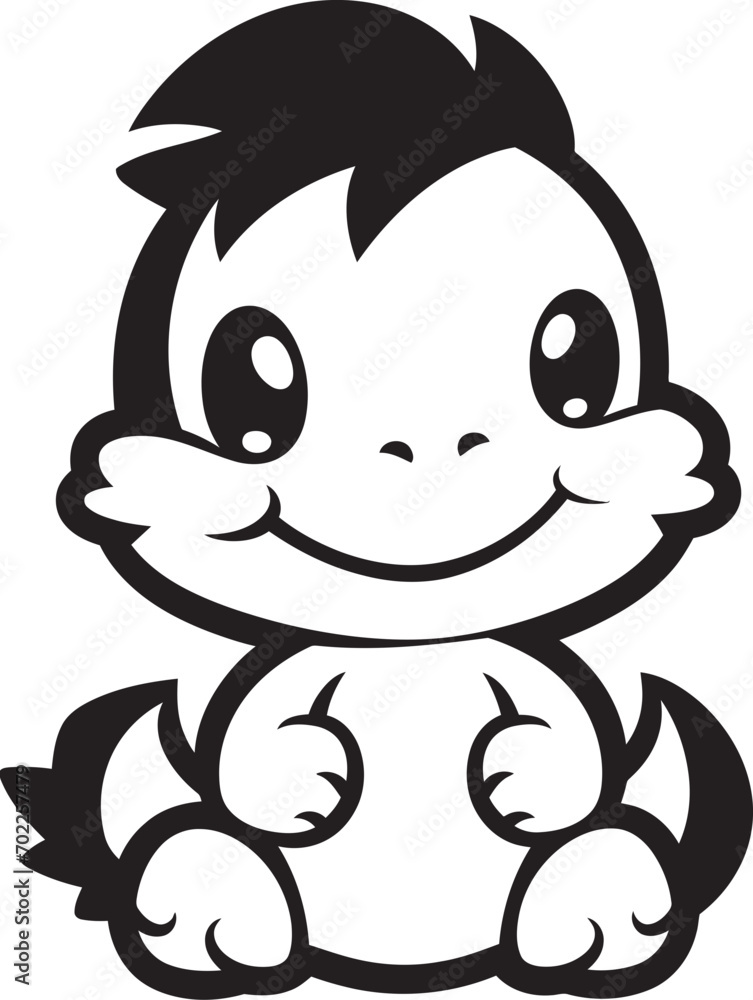 Tiny T Rex Treasures Cute Black Logo Whimsical Dino Elegance Black Vector Tiny T Rex Treasures Cute Black Logo Whimsical Dino Elegance Black Vector