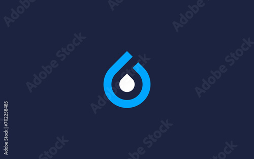 letter b with drops logo icon design vector design template inspiration