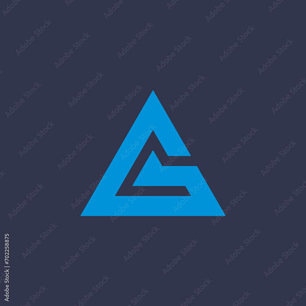 abstract triangle logo abstract triangle logo