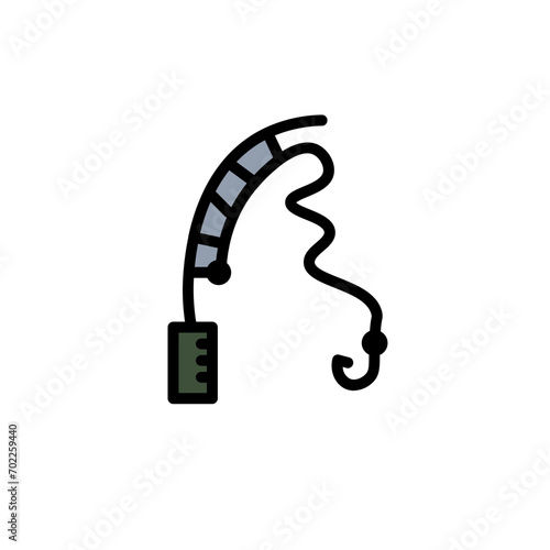 Activity Extreme Fishing Filled Outline Icon