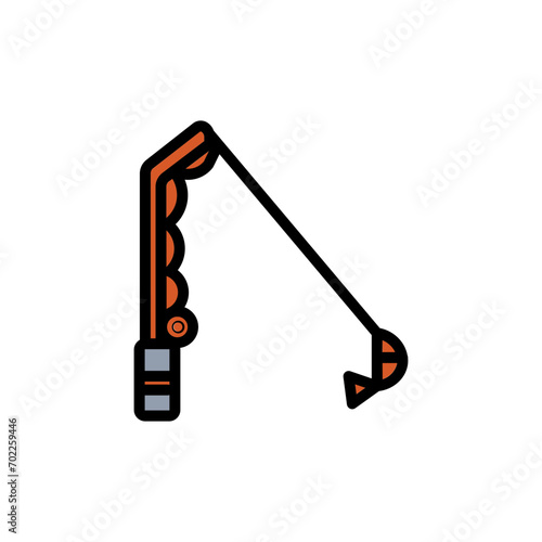 Activity Competition Fishing Filled Outline Icon