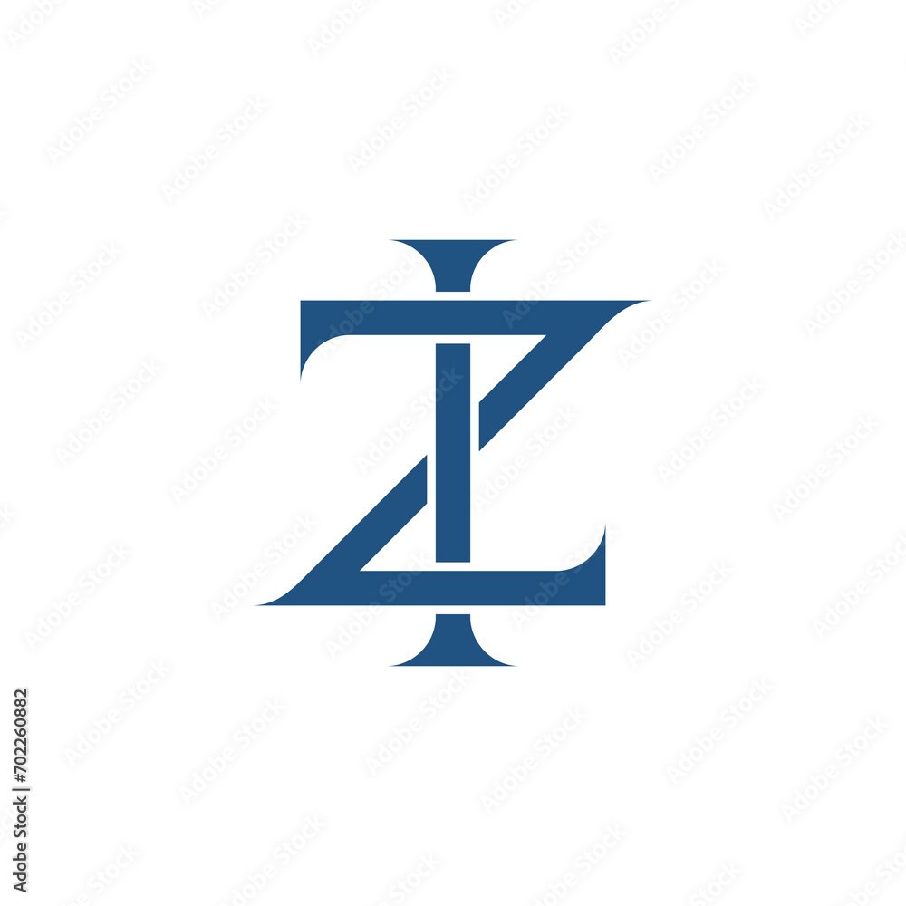 Monogram initial letter alphabet font vector Monogram initial letter alphabet font vector