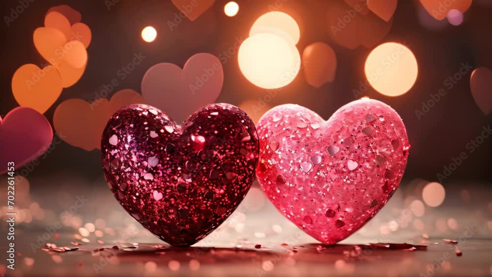 two heart love for valentine celebration two heart love for valentine celebration