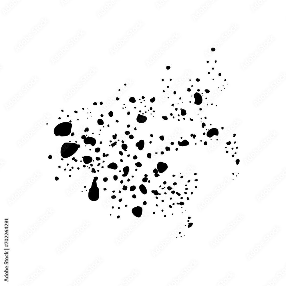 Scattered ink stains Scattered ink stains