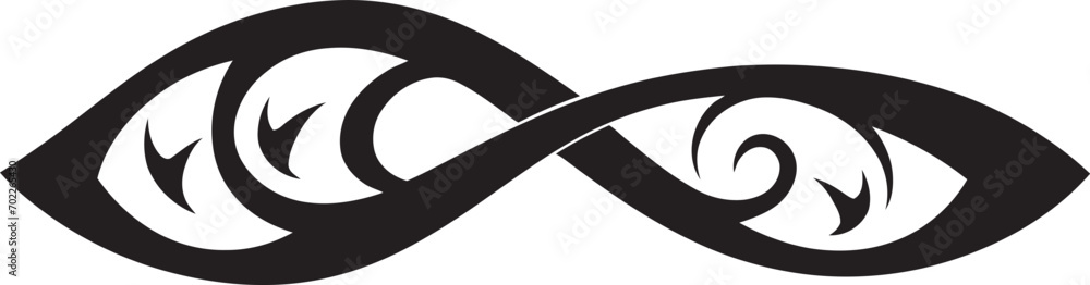 Timeless Ribbon Intricacies Decorative Emblem Icon Intricate Ribbon Swirls Vector Black Emblem Timeless Ribbon Intricacies Decorative Emblem Icon Intricate Ribbon Swirls Vector Black Emblem