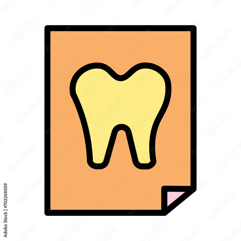 Care Case Dental Filled Outline Icon Care Case Dental Filled Outline Icon