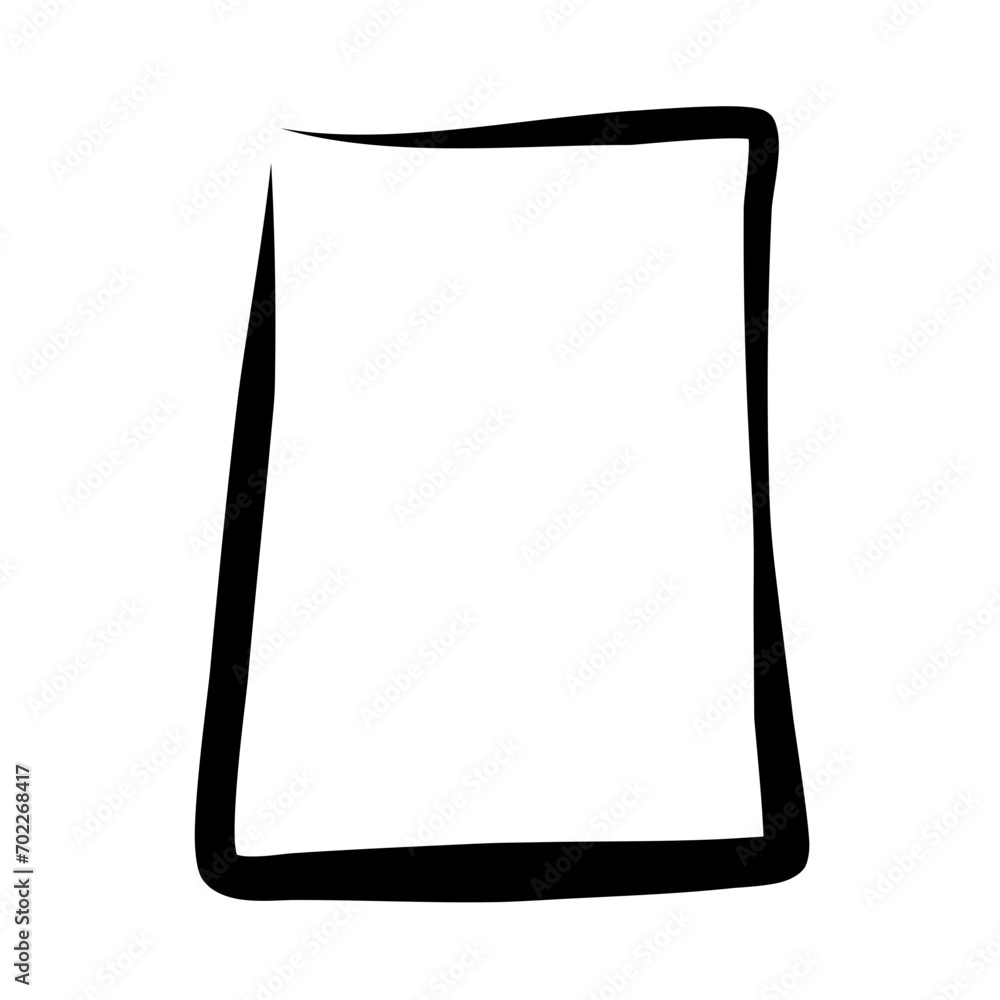 Abstract doodle shape Abstract doodle shape