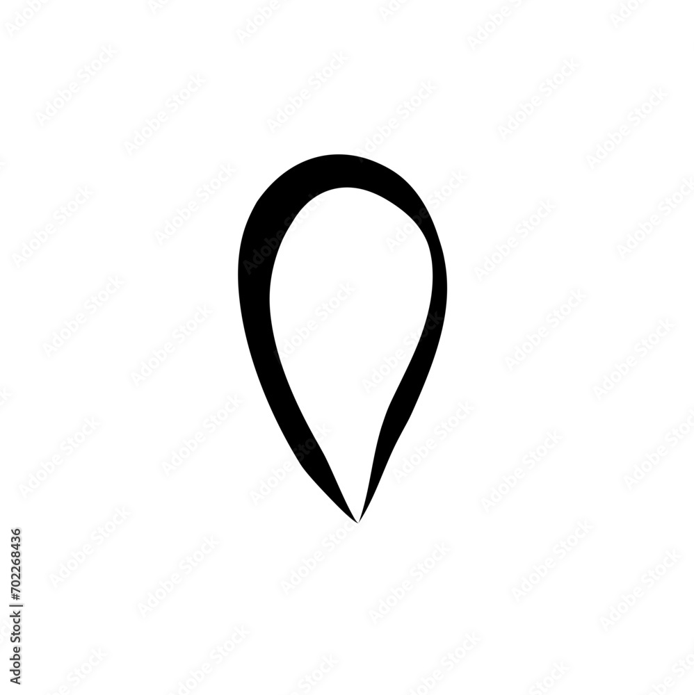Abstract doodle shape Abstract doodle shape