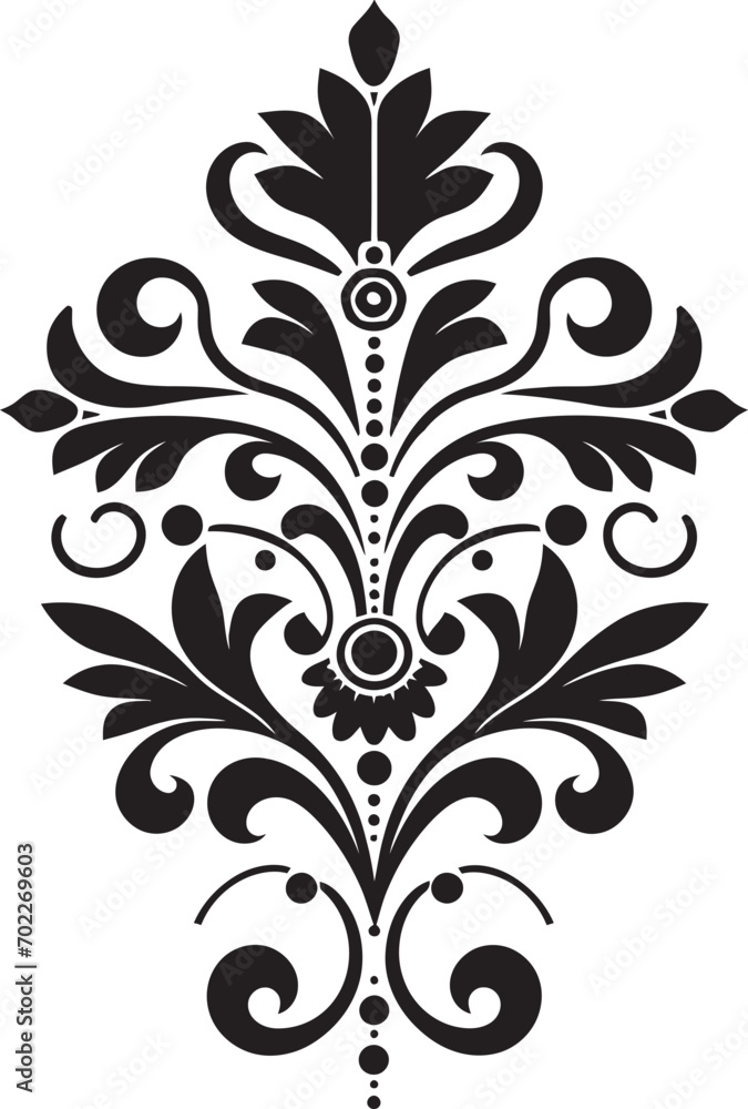 Victorian Detailing Black Filigree Design Luxurious Patterns Logo Filigree Icon Victorian Detailing Black Filigree Design Luxurious Patterns Logo Filigree Icon