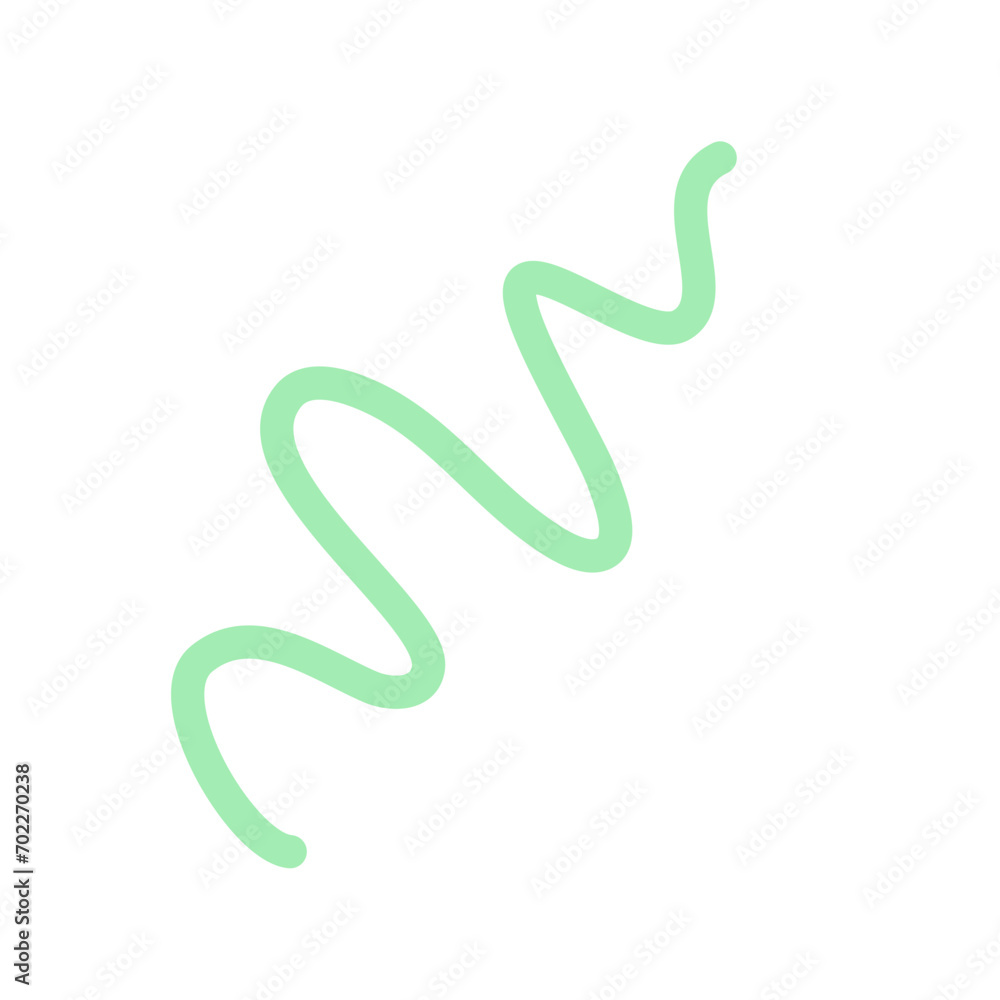 Hand Drawn curly lines colorful Hand Drawn curly lines colorful